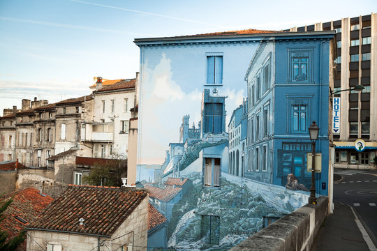 Comic Mural in Angouleme