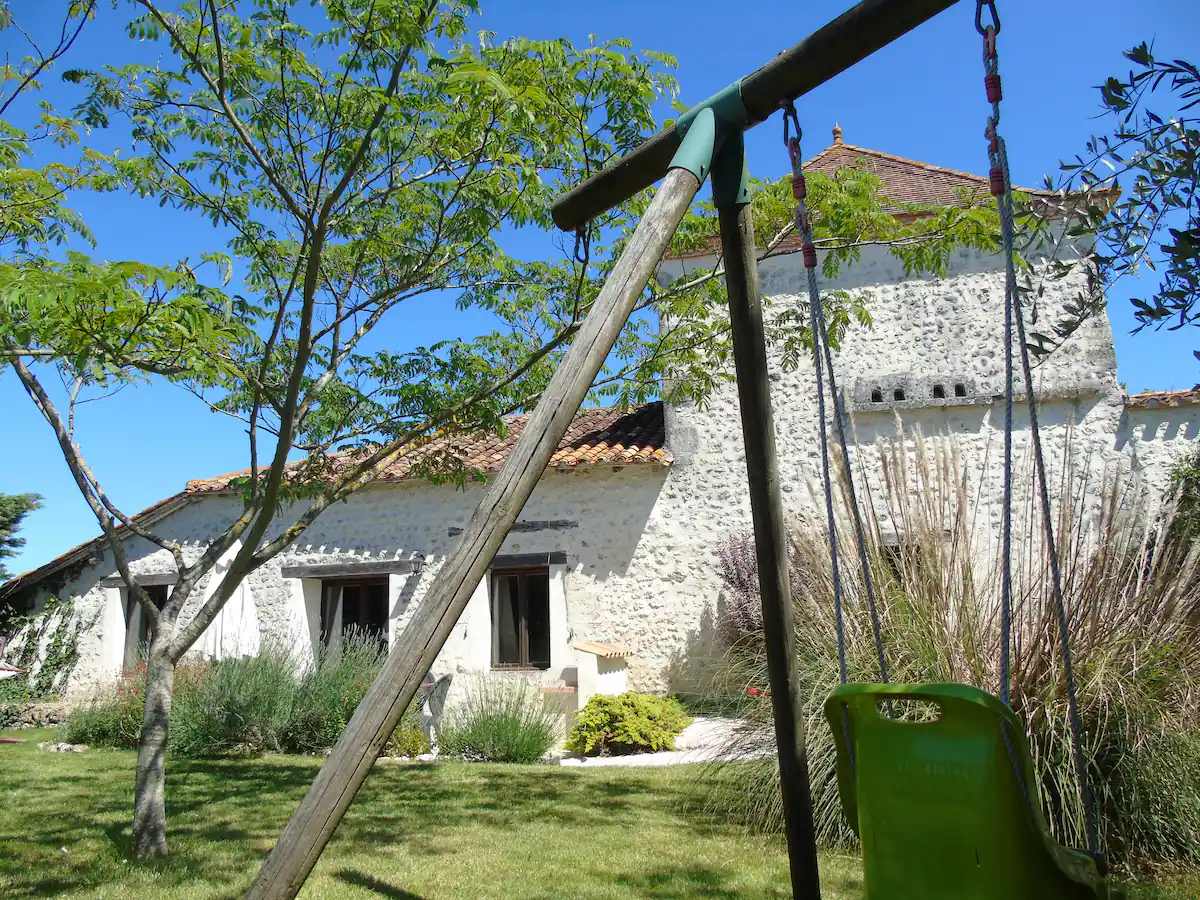 The pigeonnier is beautiful gite in France with a private garden and a tower